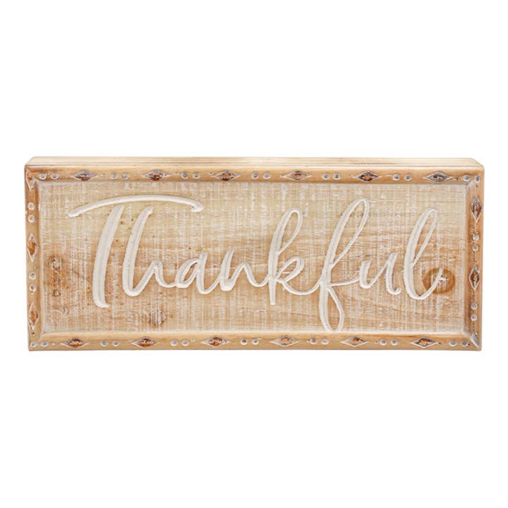 WT Collection - Wholesale Sign - Thankful Sign