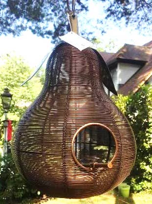 Pear Shaped Bird House for wholesale by ABitQuackers