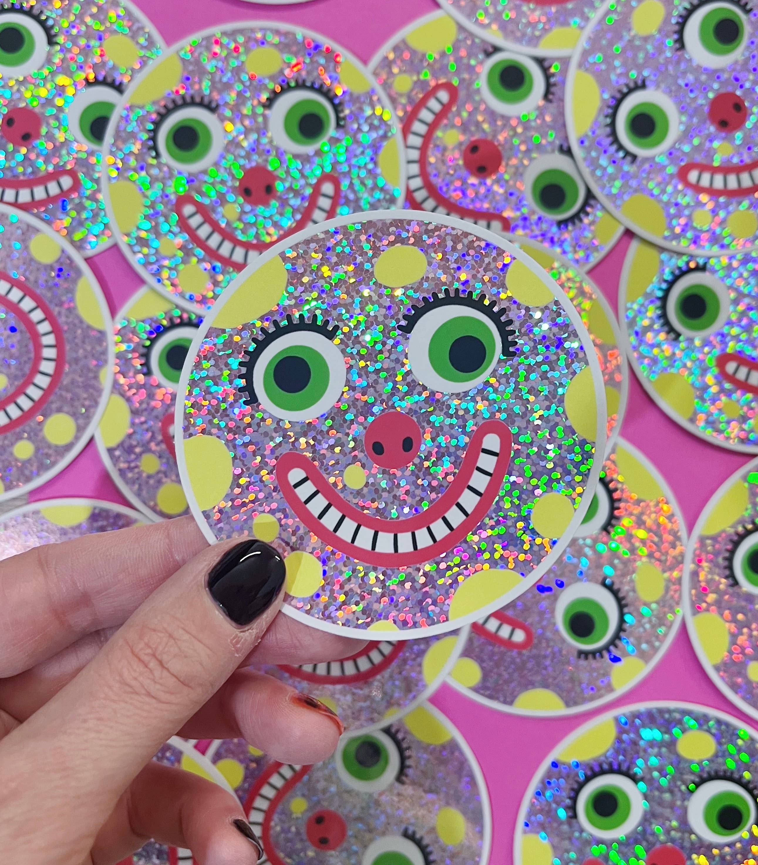 Cor – Großhandel Aufkleber – GLITZERNDER AUFKLEBER VON MR. BLOBBY1