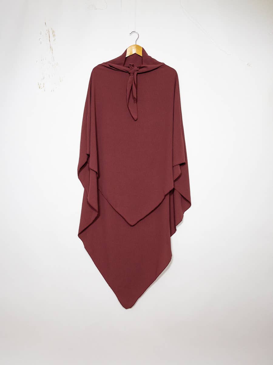 IDEAL OUTFIT - Wholesale Hijab - Women's - Long khimar in jazz ref:2301jazz17