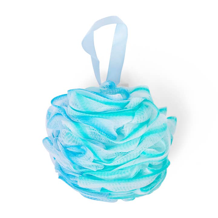 Pouf de spa Gem-Luxurious, bleu, menthe et blanc pour la vente par Cait + Co