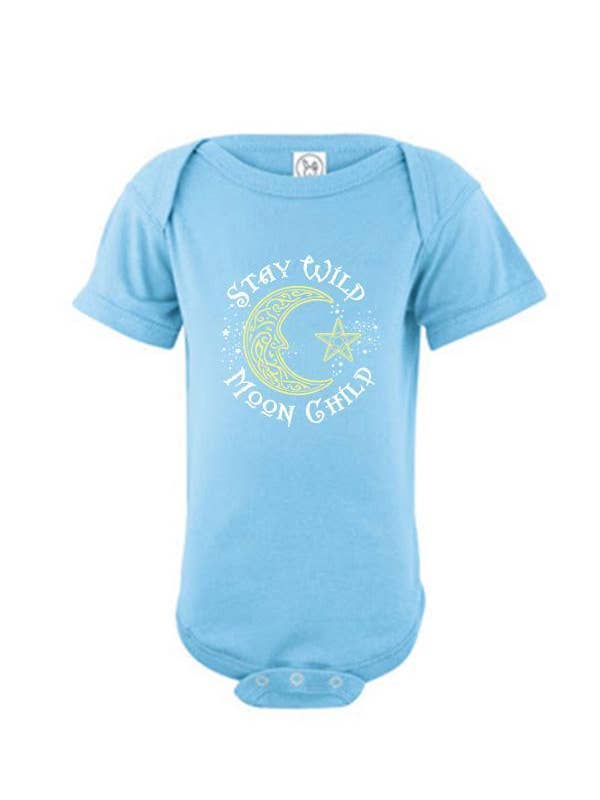 Soulful Wear - Wholesale Bodysuit (Non-Footed) - Baby - Stay Wild Moon Child Onesie