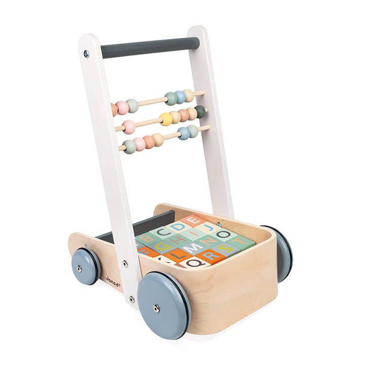 Swc - Cart With Abc Blocks for wholesale by Juratoys