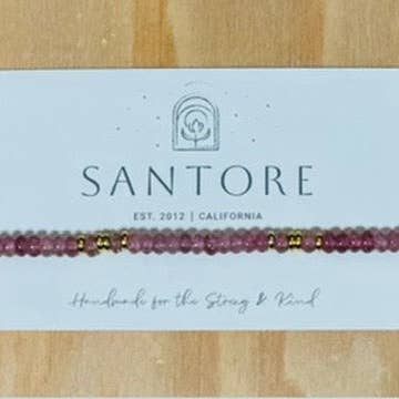 Santore Jewelry Company - Wholesale Beaded Bracelet - Linea Beaded Stretch Bracelet - Ships Carded7