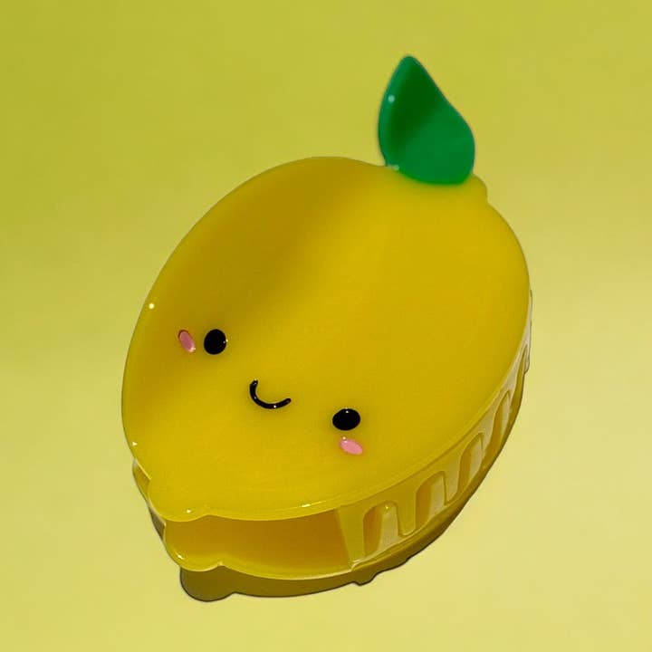 Léa the Lemon Hair Claw Clip Cute Funny Gift for wholesale by Myrickle