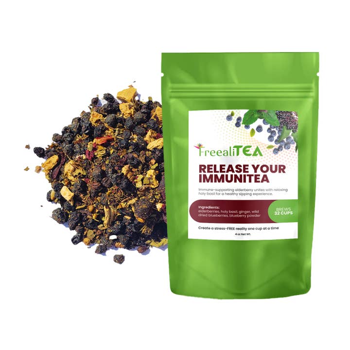 Release Your ImmuniTEA Elderberry Blend for wholesale by FREEALITEA