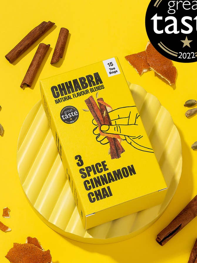 3-Gewürze-Zimt-Chai für den Großhandel von Chhabra