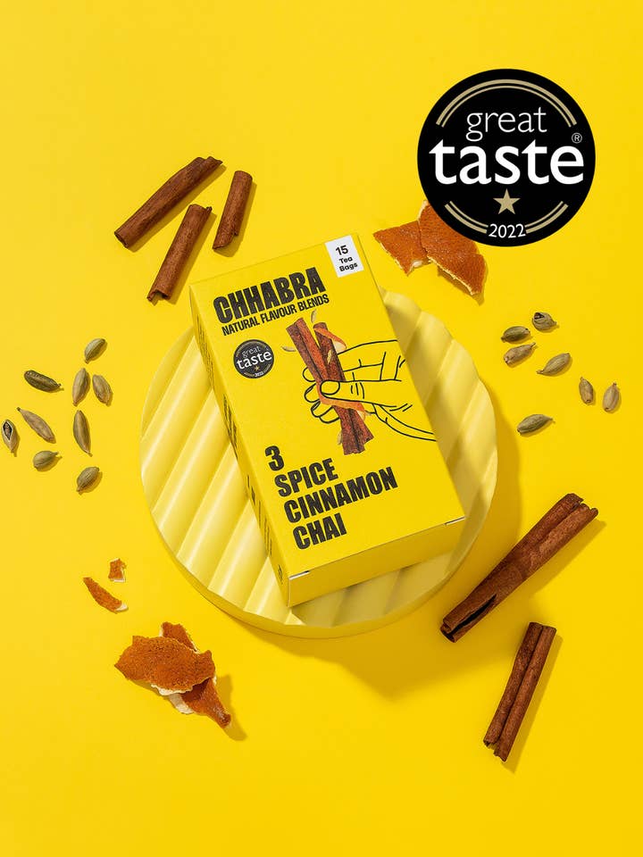 3 spice cinnamon chai for wholesale by Chhabra