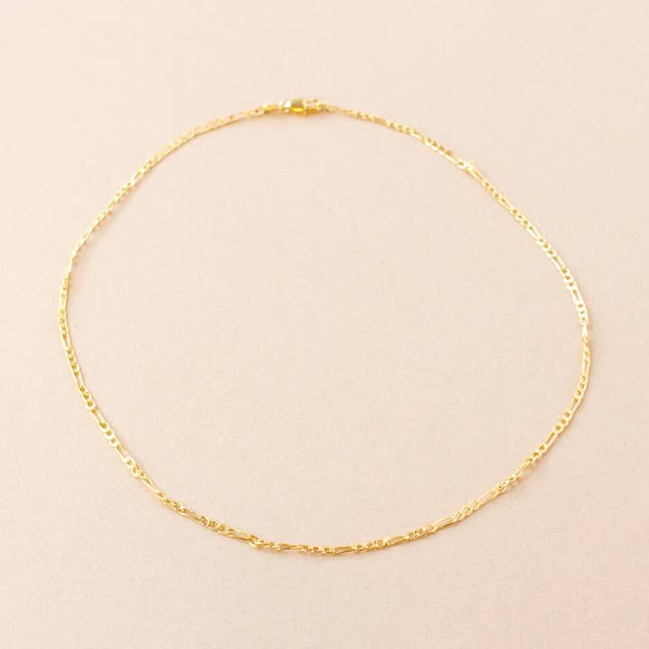 Gia Gold Chain Necklace for wholesale by Taylor Adorn