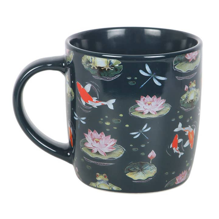 WONDER IMPORTS AUSTRALIA - Wholesale Coffee Mug - Pond Print Ceramic Mug