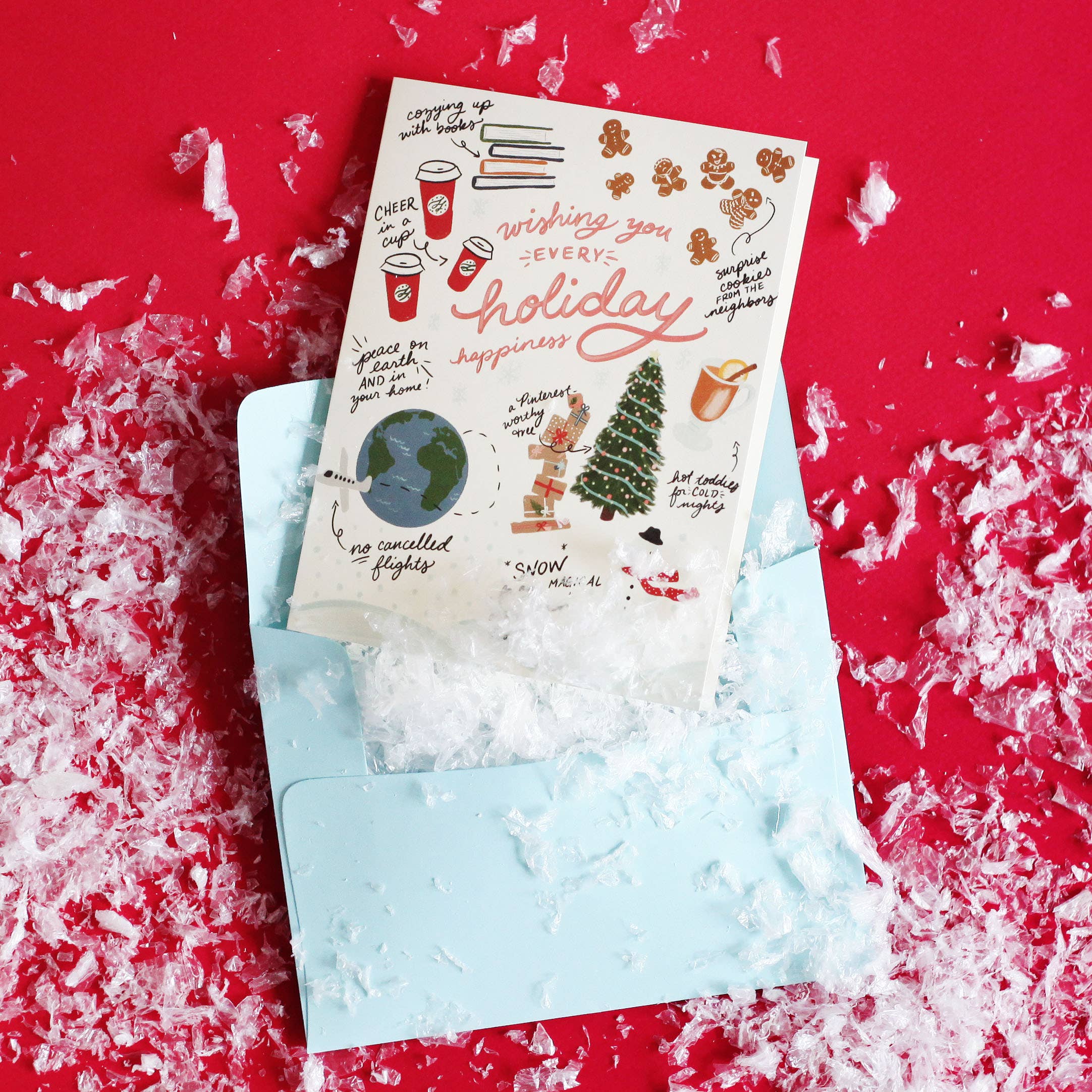 Slightly Stationery - Wholesale Season's Greetings Card - Every Holiday Happiness Card | Season's Greeting Card1