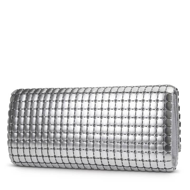 Katrina East / West Large Mesh Clutch for wholesale by Jessica McClintock