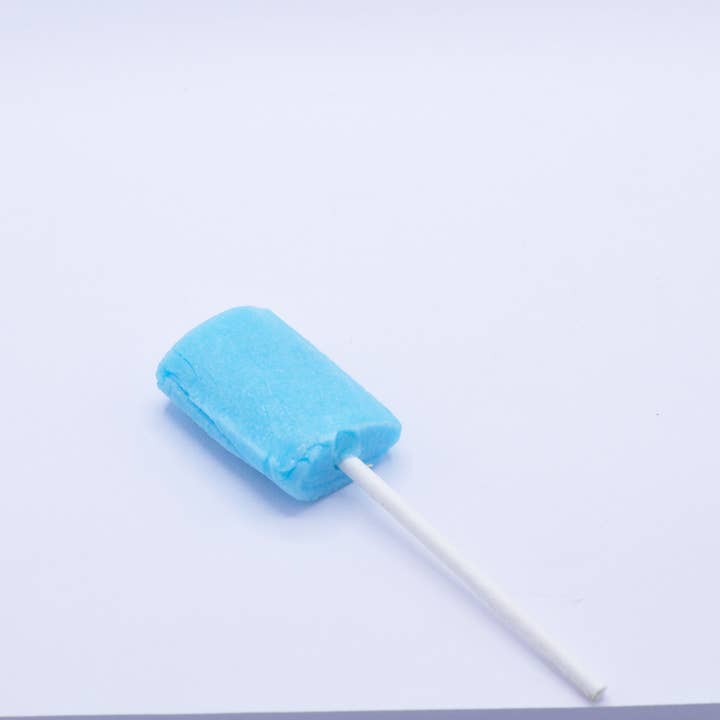 TUBO Mini Lollipops 25 pezzi/pz. AZZURRO/BLU CLAIR 288g per la vendita all'ingrosso da parte di Candyville