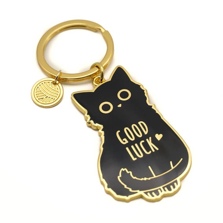 Held og lykke kat nøglering for engroshandel hos Compoco