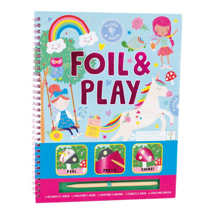 Rainbow Fairy Foil & Play for wholesale by Floss and Rock