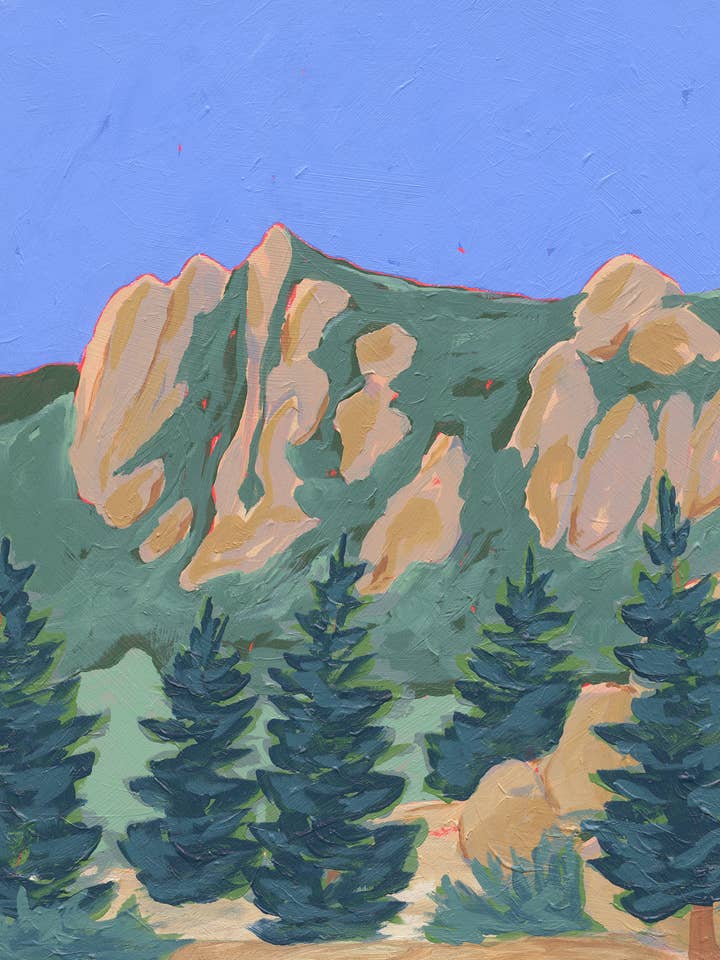 Les aiguilles d'Estes Park - Impression giclée artistique pour la vente par Erika Donaghy Creative Studio