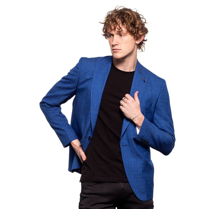 Die Goodman-Jacke - Brave Blue für den Großhandel von EIGHT X