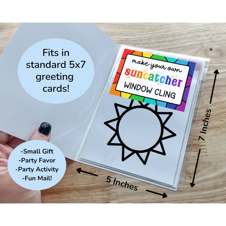 Calenlou Crafts - Wholesale DIY Craft Kit - Kids - Butterfly Suncatcher Sticker Craft Kit for Kids6