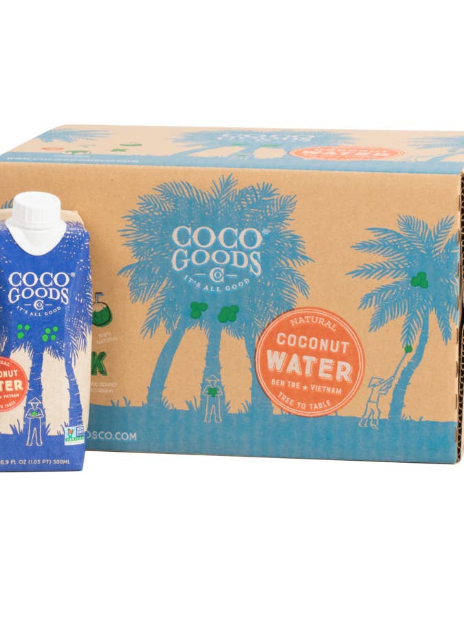 100% Natural Coconut Water 16.9 fl. oz, 12 pack for wholesale by CocoGoods Co