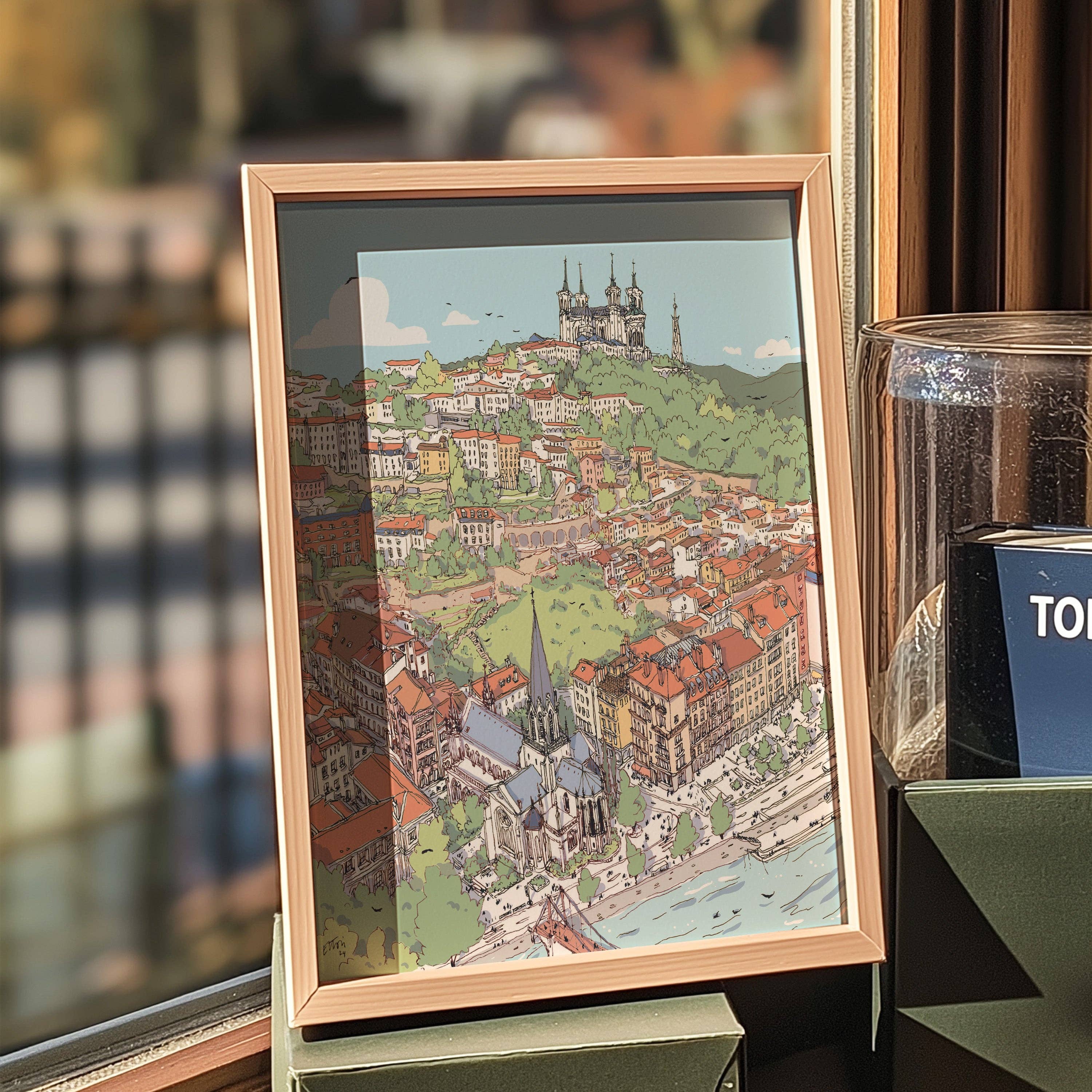 EMILIE ETTORI ILLUSTRATION - Wholesale Art Print - St Georges3