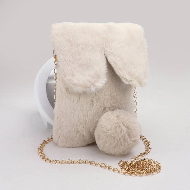 Sensibling Corp. - Wholesale Crossbody bag – Women's - Faux Fur Bunny Clutch / Crossbody Bag5