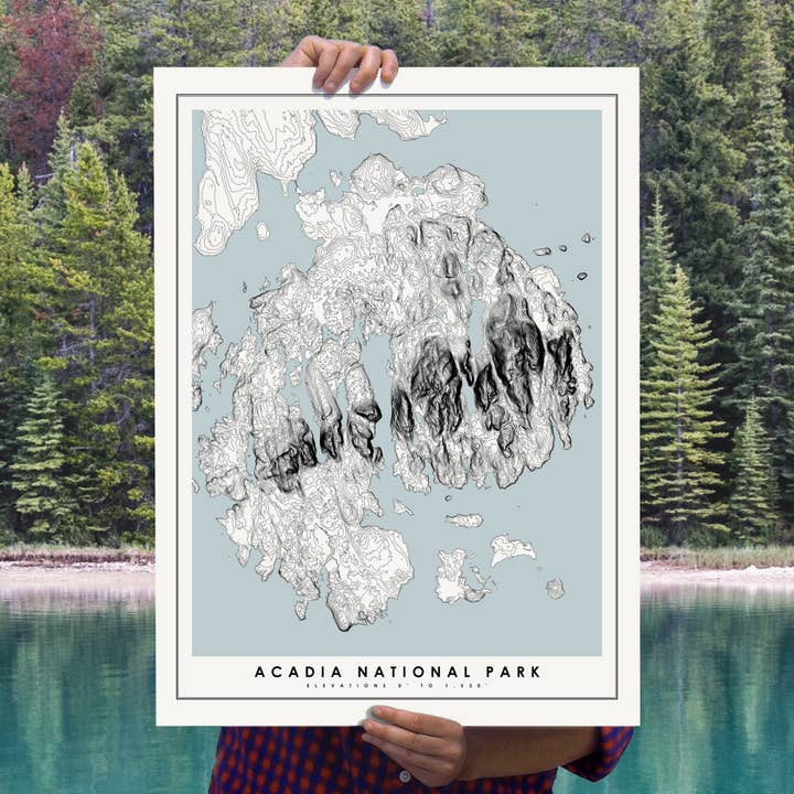 Acadia National Park Plakat for engroshandel hos Mr City Printing