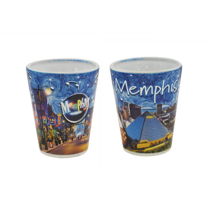 Verre à shot Memphis pour la vente par MID-SOUTH PRODUCTS