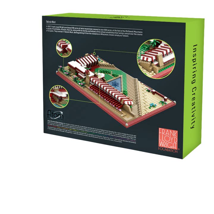 The Atom Brick – Großhandel Baukasten – Kinder – Der Atomstein Frank Lloyd Wright Taliesin West