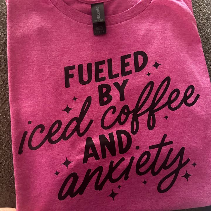 Café helado y ansiedad para venta al por mayor de Peach Tree Textile + Trends