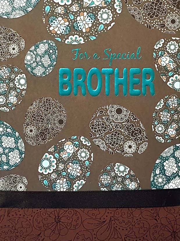 Rosedale Gold Easter Greeting Cards - Brother (3pk) 50431 for wholesale by A-Line Greetings