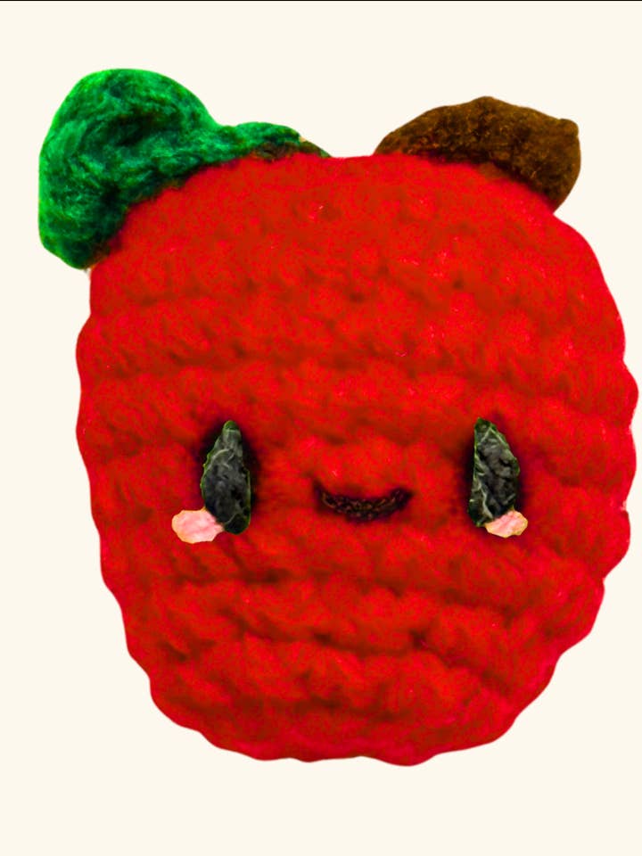 Ruby the winter apple | weighted cat toy for wholesale by Feline Grove