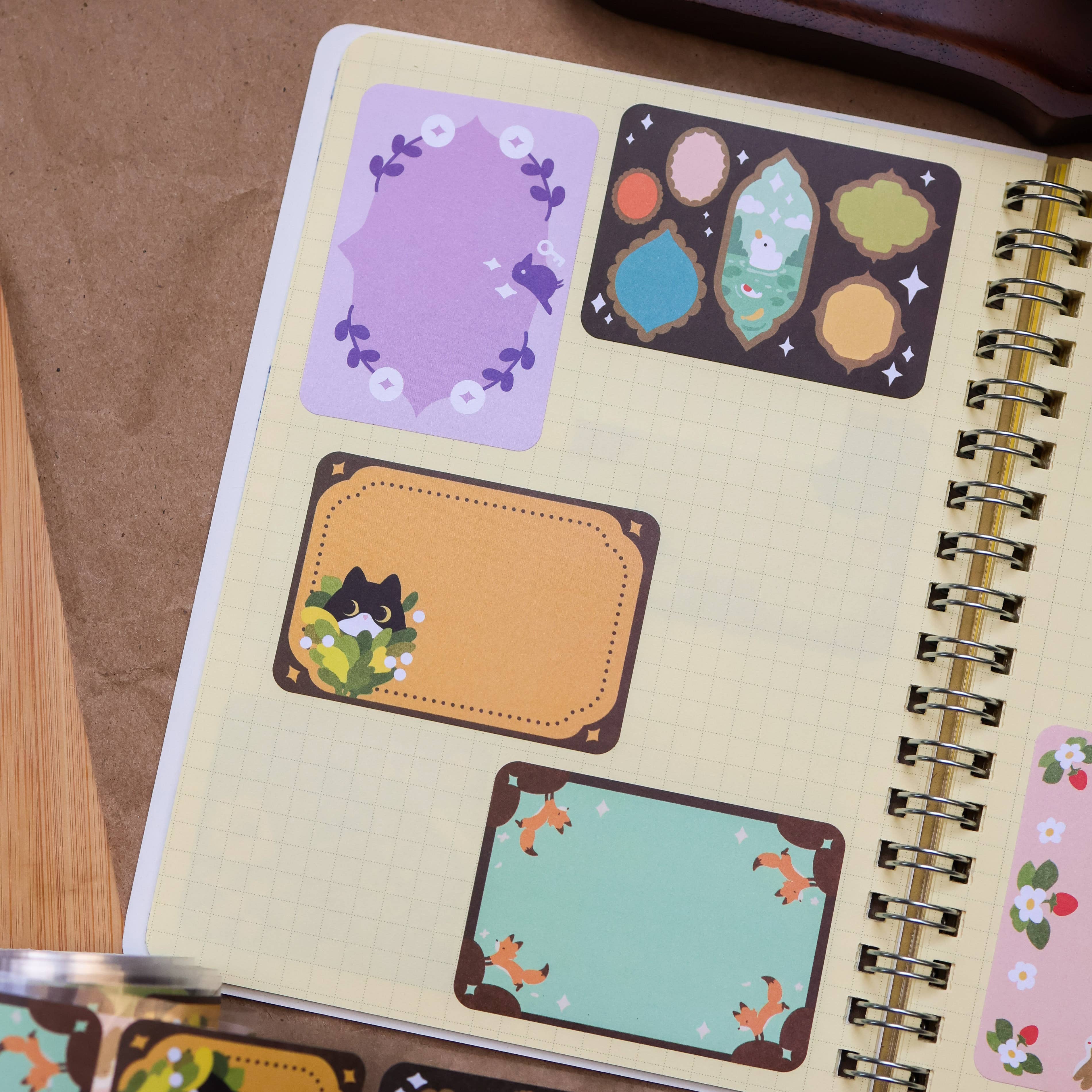 Thousand Skies - Wholesale Washi Tape - Paper Roll Labels - Retro Frames4