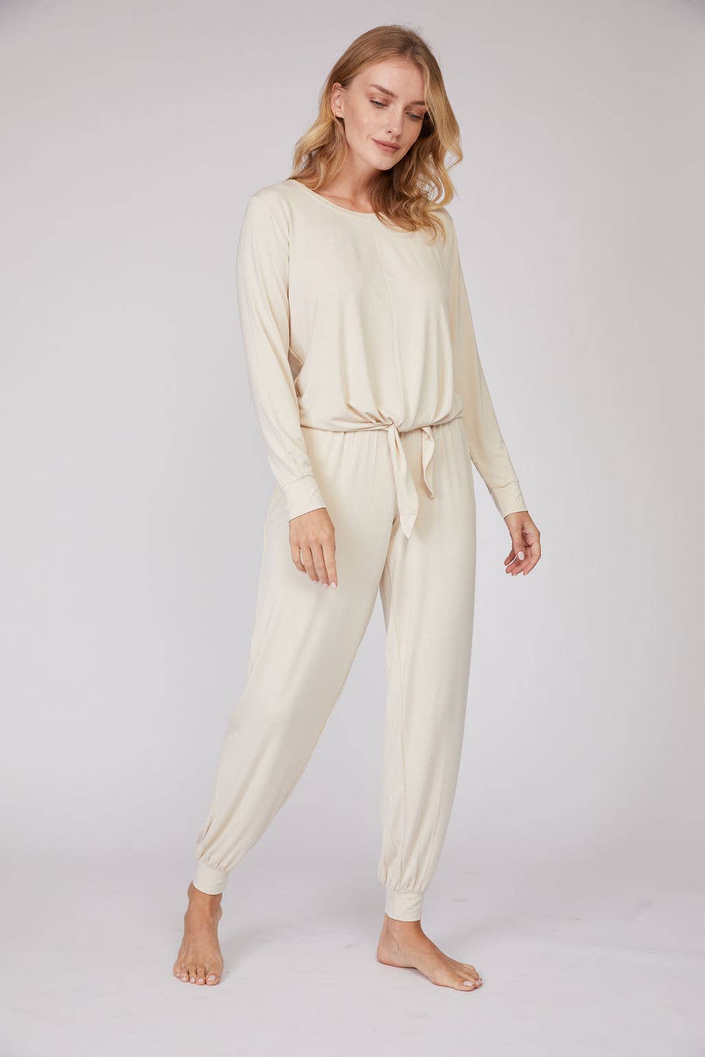 Pure Fiber - Wholesale Loungeset - Dames - Bamboe Loungewear Set met Lange Mouwen – 2-delige Zachte Comfortset0