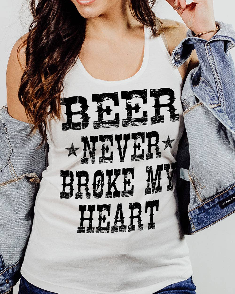 Country Girl Store - Wholesale Tank Top - Women's - Country Girl® Beer Never Tank Top1