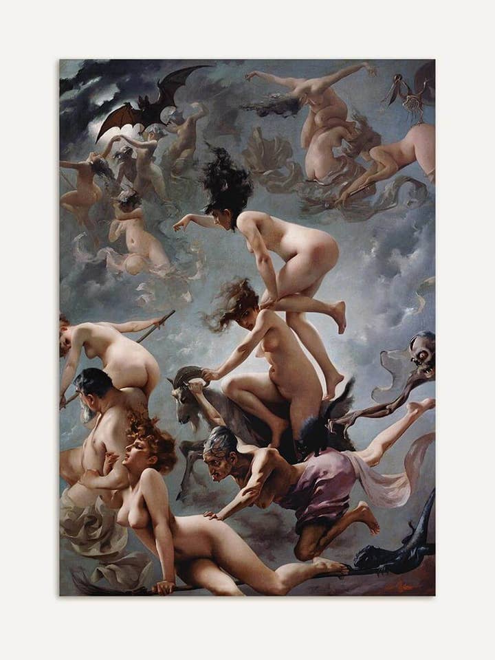 Sabbath delle Streghe – Stampa d'Arte Dark Academia per la vendita all'ingrosso da parte di Modern Antique Prints