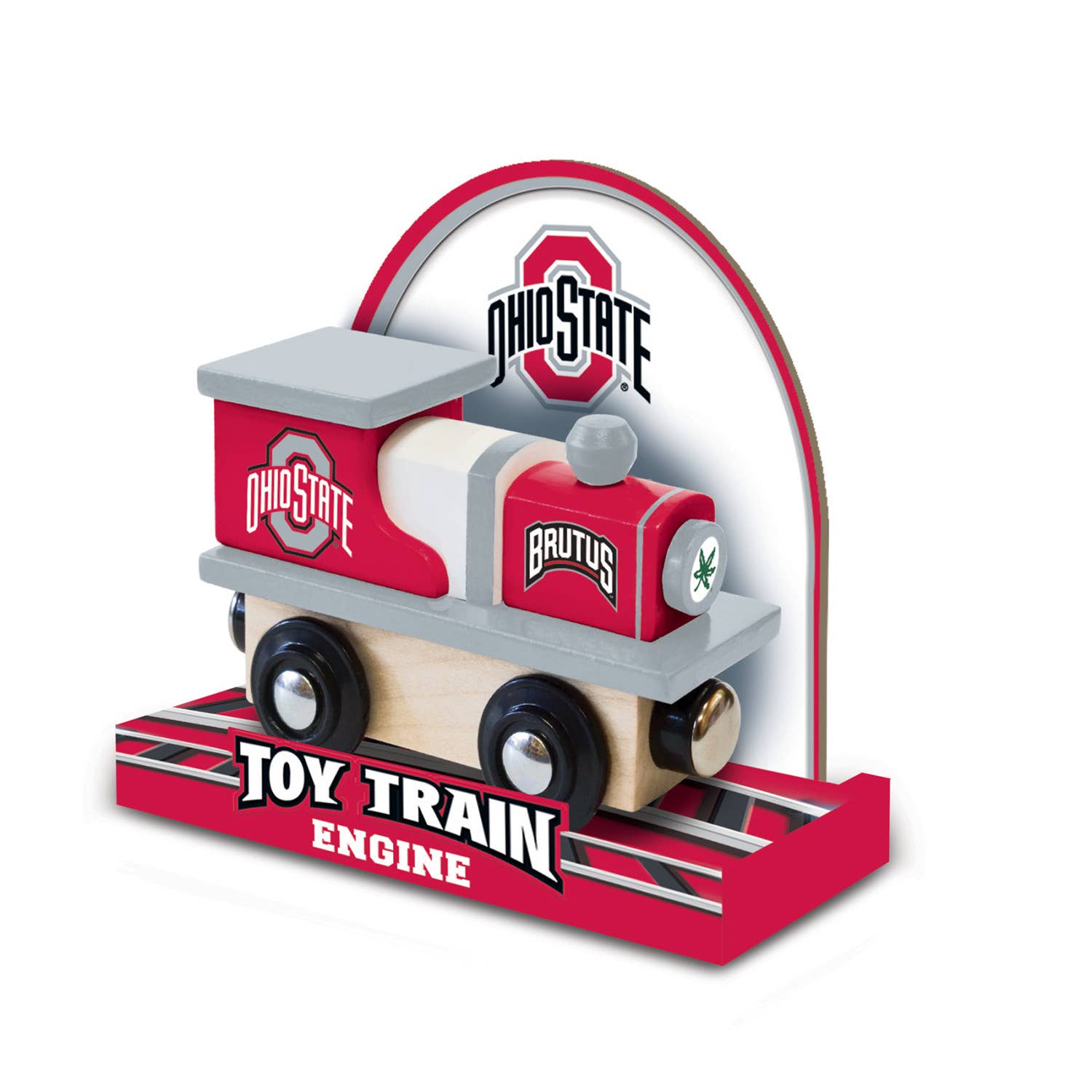 Masterpieces Puzzles - Wholesale Toy Car/Truck - Kids - Ohio State Buckeyes Toy Train Engine2