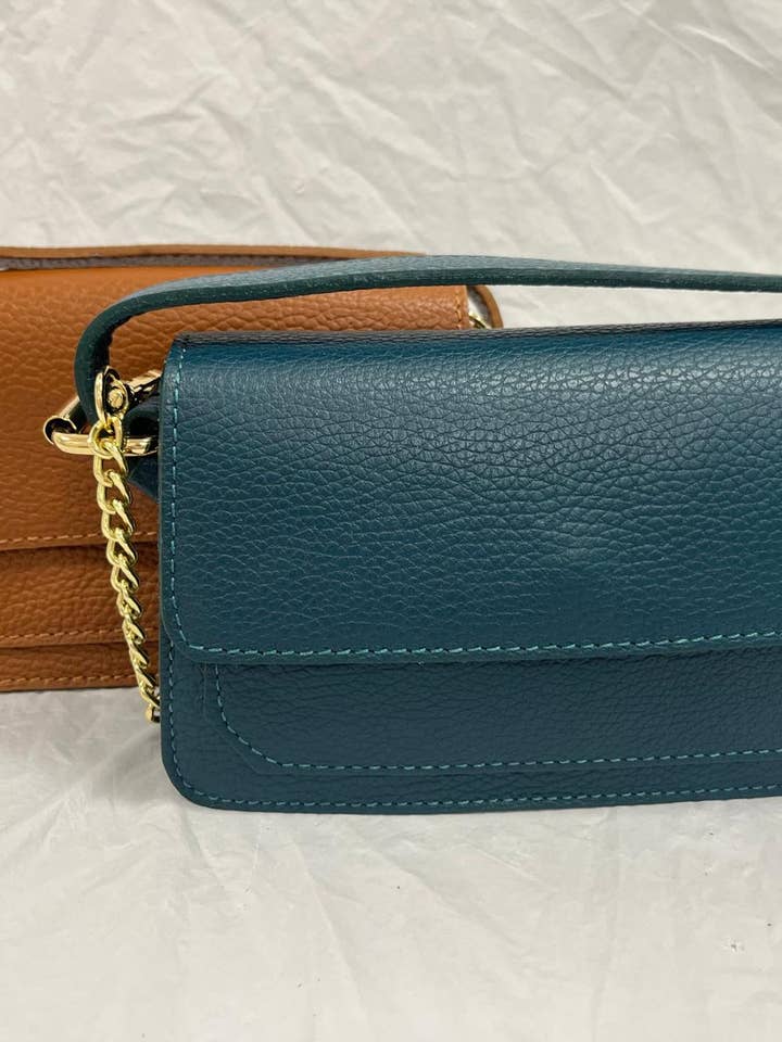 OF241 Italian Leather Crossbody Bag JIJOU CAPRI for wholesale by JIJOU CAPRI