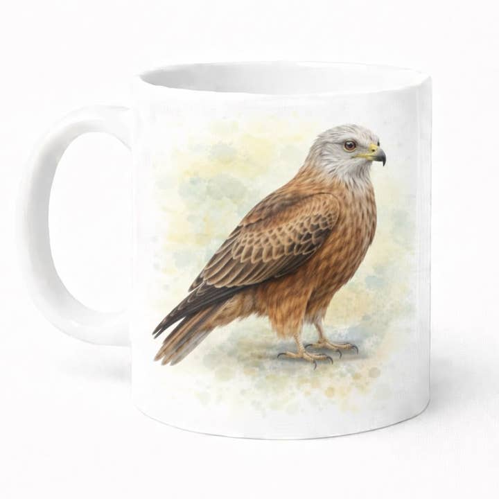 Red Kite 11 Oz Ceramic Wildlife Art Coffee Mug for wholesale by Brew Crew Gifts