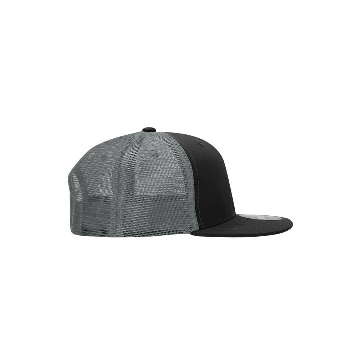 The Park Wholesale - Wholesale Trucker Hat - Unisex - Decky 5010 - Kids Youth Trucker Hat, Flat Bill Snapback - 50
