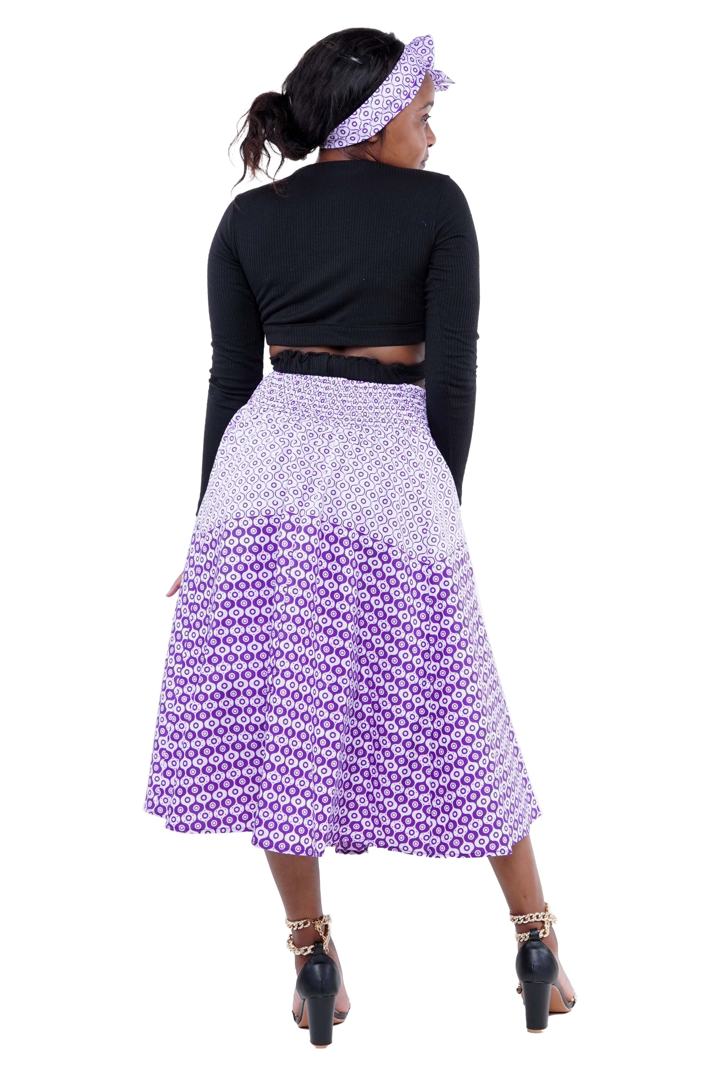 Satsuma Wholesale - Wholesale Skirt - Women's - African Midi Skirt2