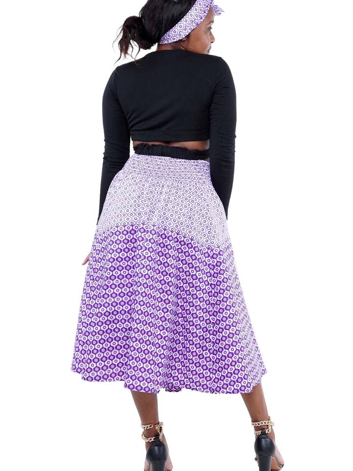 Satsuma Wholesale - Wholesale Skirt - Women's - African Midi Skirt2