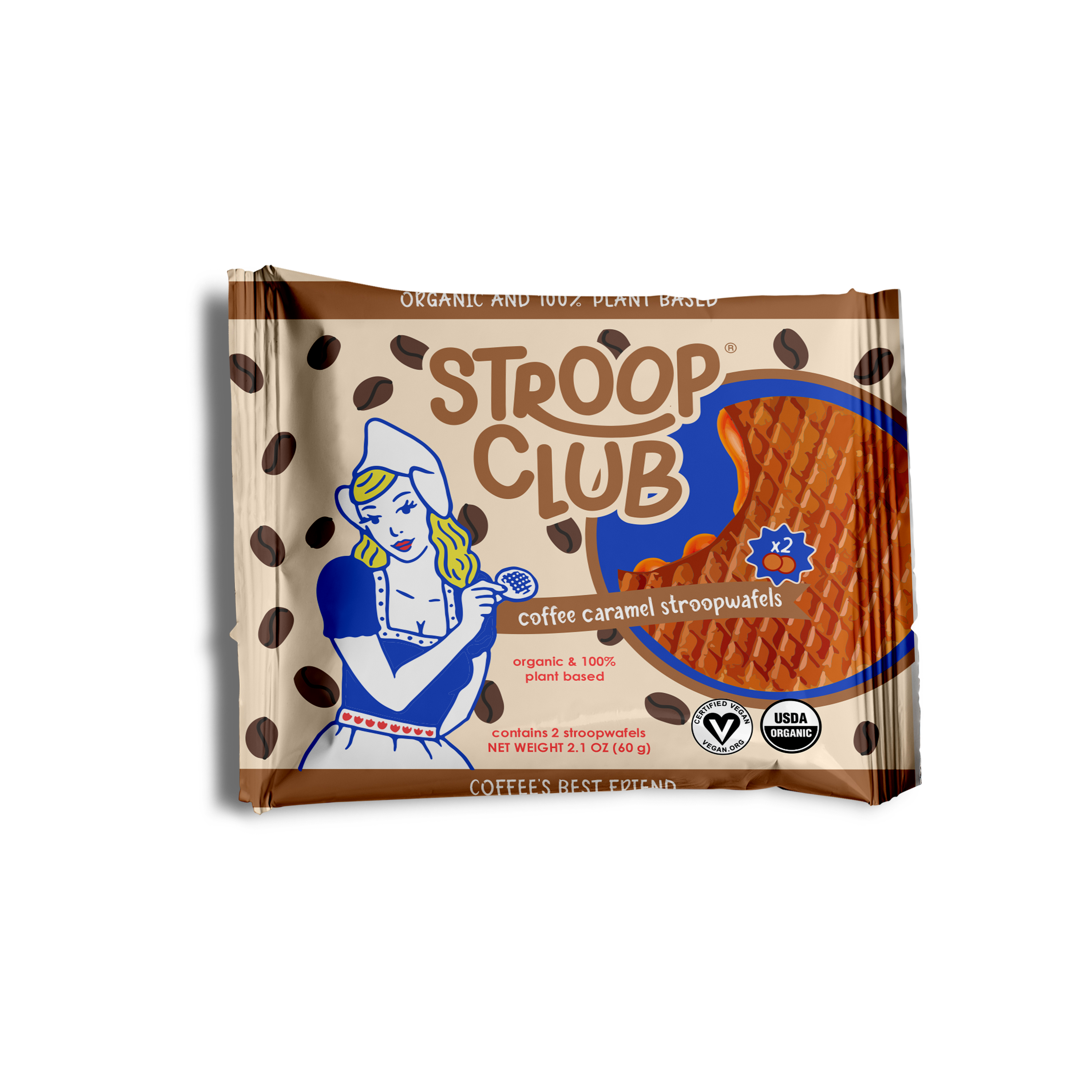 Stroop Club - Wholesale Cookie - Case of 12 variety organic and vegan stroopwafel 2-packs3