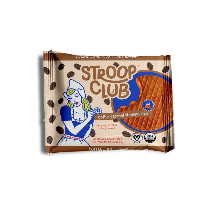 Stroop Club - Wholesale Cookie - Case of 12 variety organic and vegan stroopwafel 2-packs3