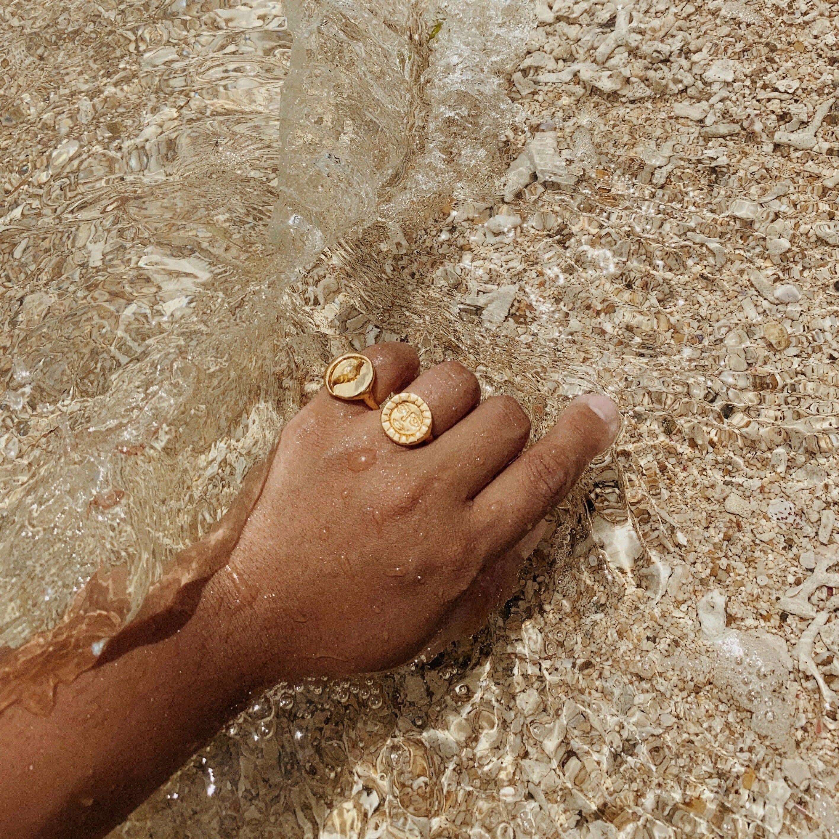 Rauw Jewelry - Wholesale Cocktail/Statement Ring - Sun Ring5