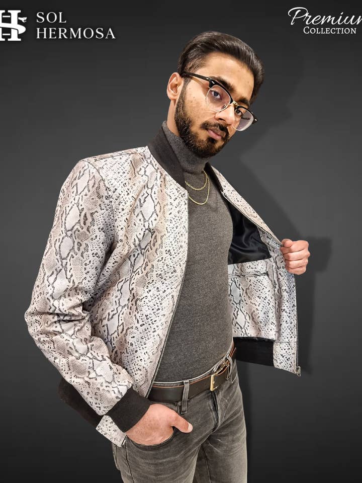 Antony Men's Real Leather Jacket for wholesale by Sol Hermosa