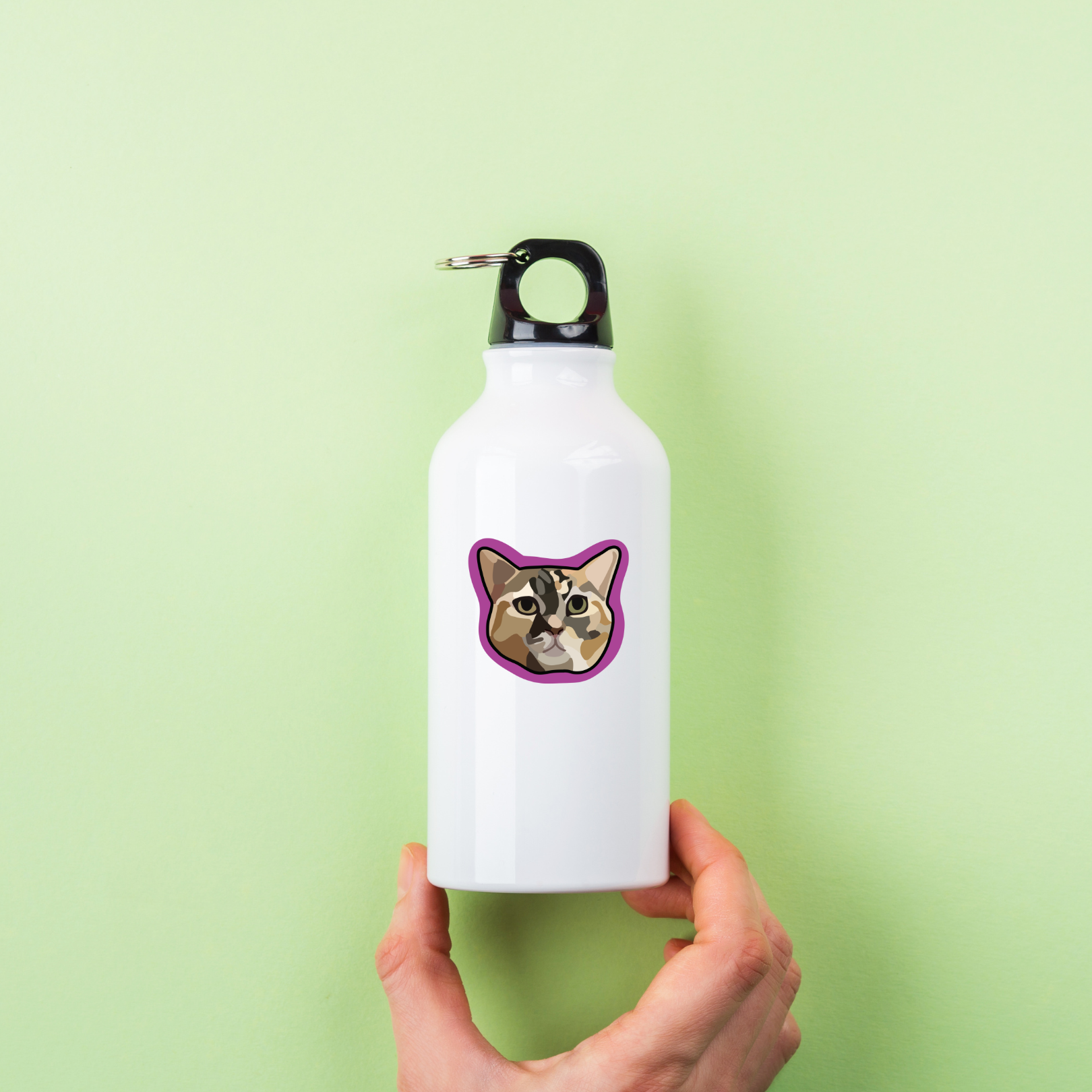 Atomic Cactus Stickers - Wholesale Sticker - Nala Memorial Hand Drawn Sticker | 2 Sizes Available with Donation Only Options6