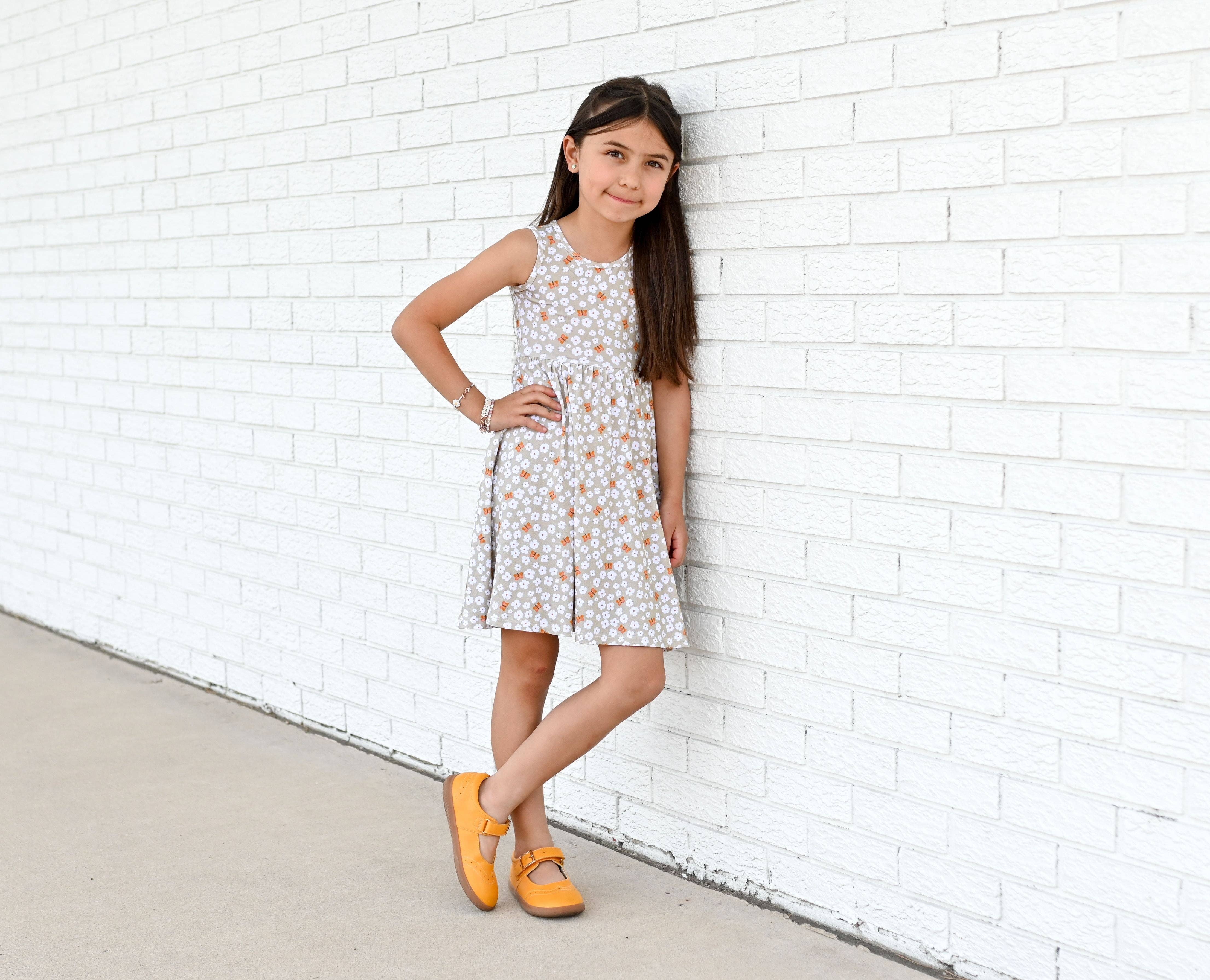 Belle & bros - Wholesale Dress - Kids - FLUTTER | BAMBOO DRESS1