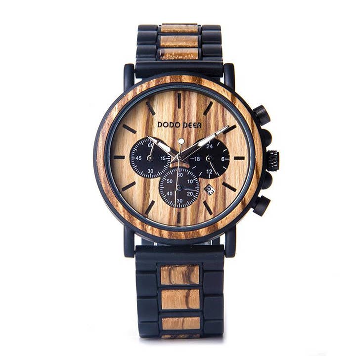 WoodWristCo – Großhandel Armbanduhr – Herren – DODO DEER Holzuhr