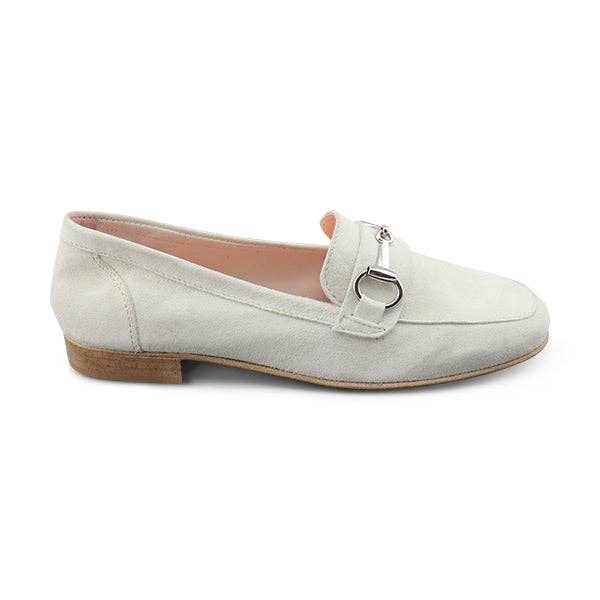 Sand bit loafers in suede for wholesale by Otisopse