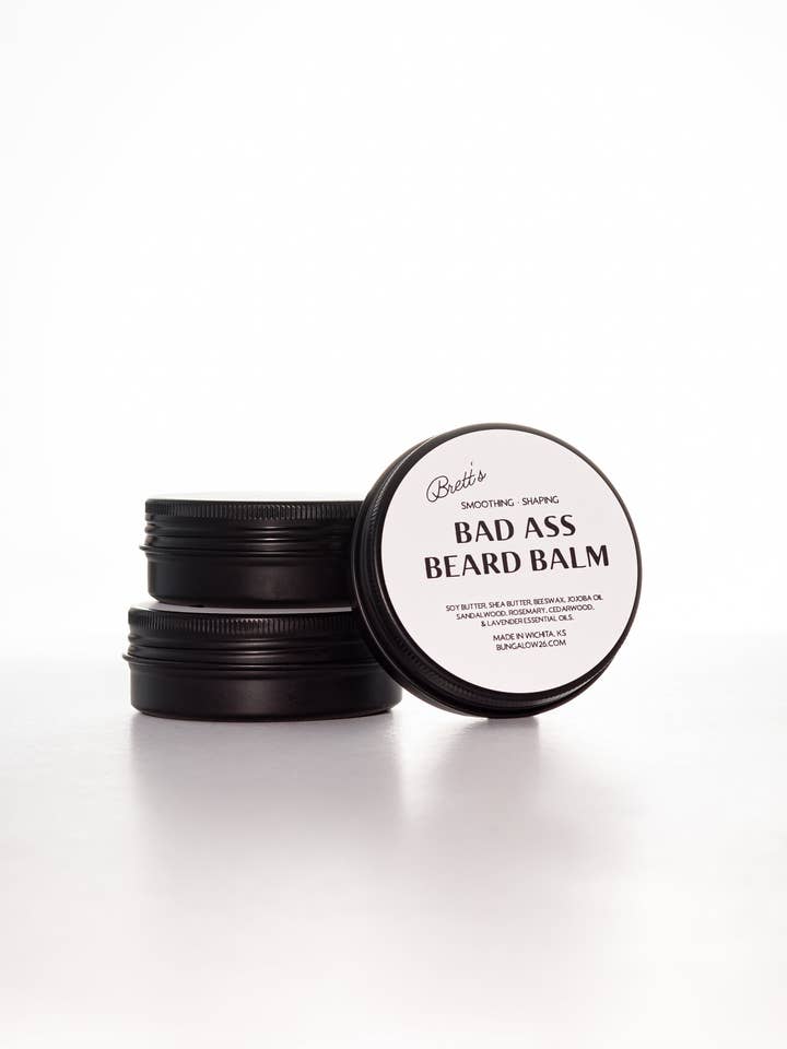 Brett's Bad Ass Beard Balm for wholesale by Splendid Alchemy